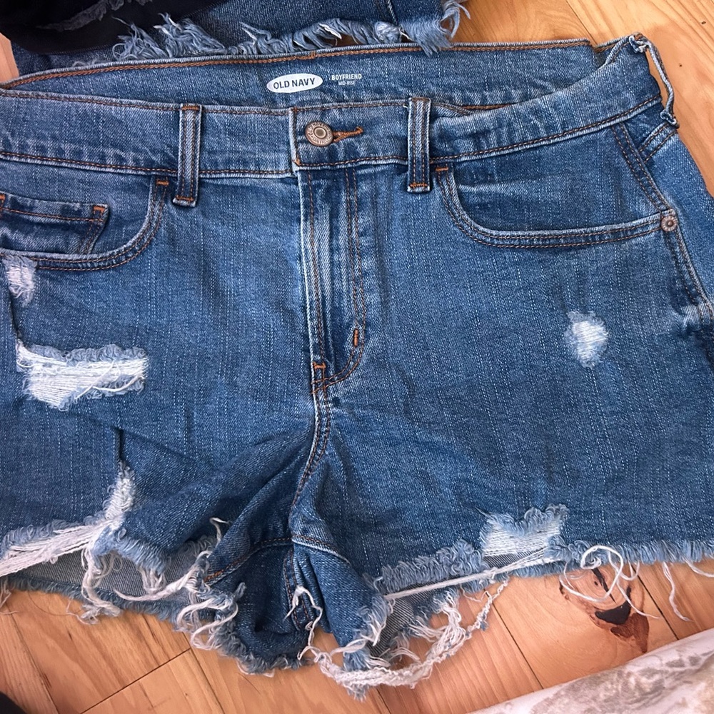 Old Navy Women's Blue Denim Shorts